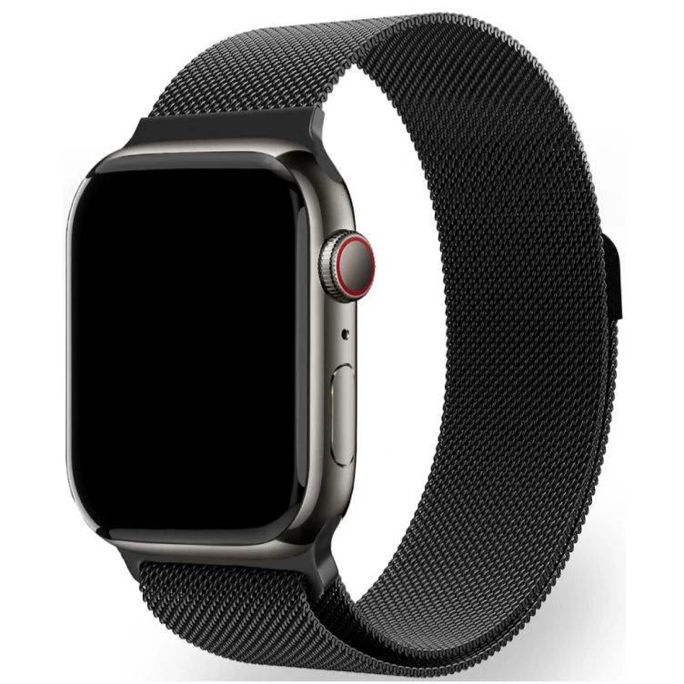 Ремешок uBear Spark для Apple Watch 44/45/46/49mm (M/L) Черный