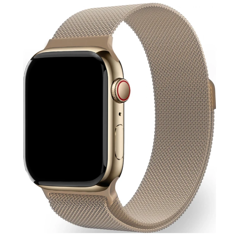 Ремешок uBear Spark для Apple Watch 44/45/46/49mm (M/L) Золотой