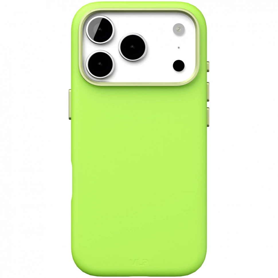 Чехол защитный VLP Aster Pro Case MagSafe для iPhone 17 Pro Лайм