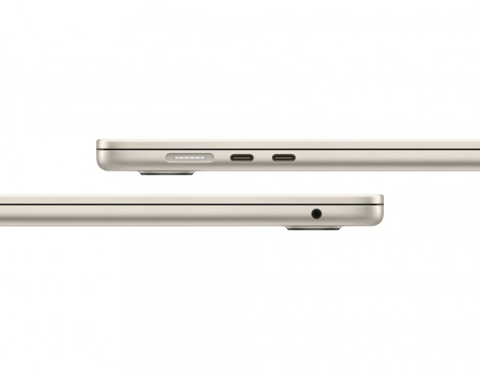 Ноутбук Apple MacBook Air 15 2025 MW1K3 (M4 10-Core GPU, 16/512GB) Сияющая звезда (Starlight)