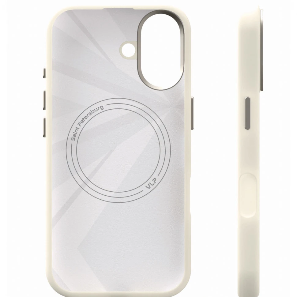 Чехол защитный VLP Aster Pro Case MagSafe для iPhone 17 Белый