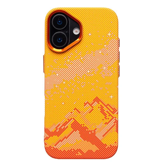 Чехол защитный MOSBROS Phone Case MagSafe для iPhone 17 Желтый