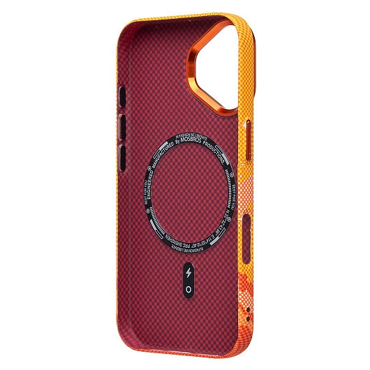 Чехол защитный MOSBROS Phone Case MagSafe для iPhone 17 Желтый