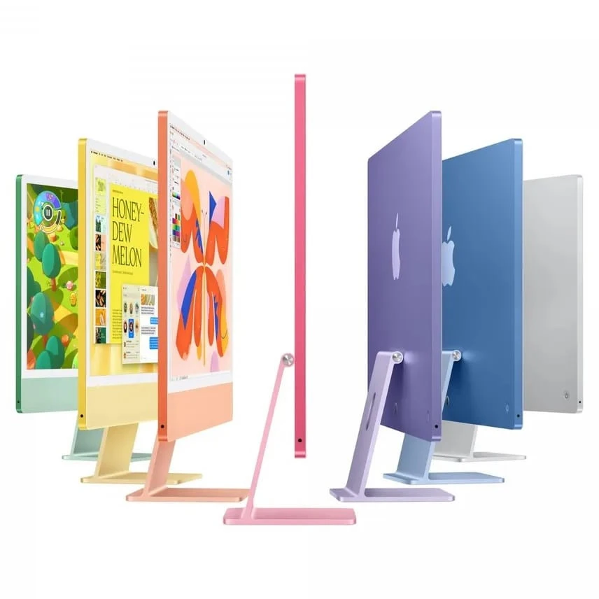 Моноблок Apple iMac 24" 2024 Retina 4.5K MWUY3 (M4 10-core GPU, 16/256GB) Зеленый