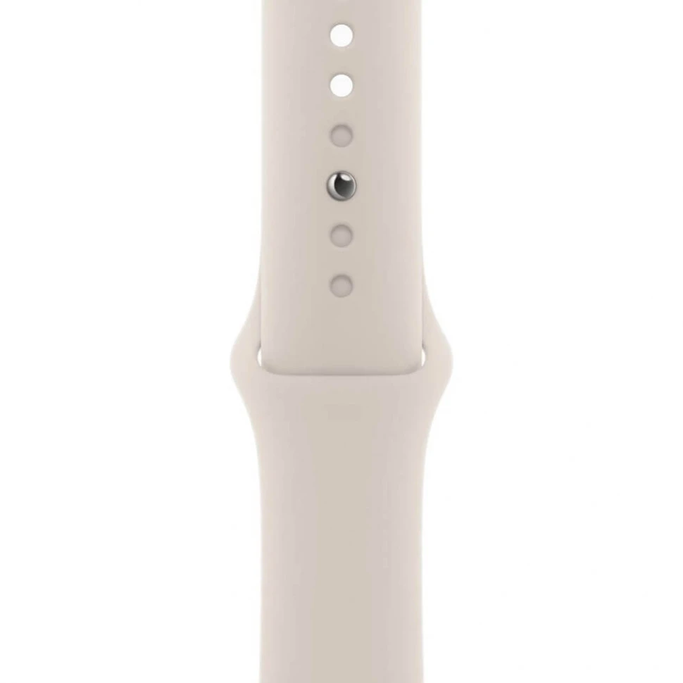 Умные часы Apple Watch Series 9 41mm Starlight Aluminum Case with Starlight Sport Band (M/L)
