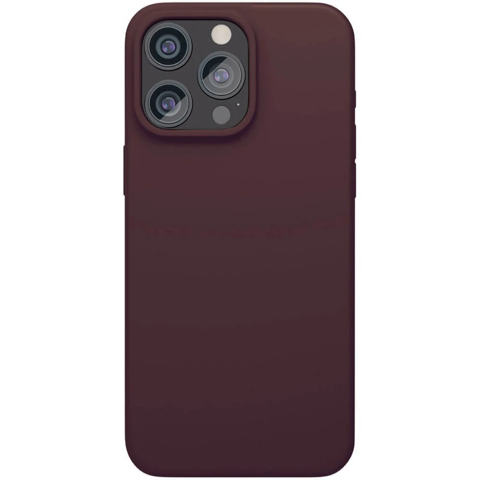 Чехол защитный VLP Aster Case MagSafe для iPhone 15 Pro Max Мокачино