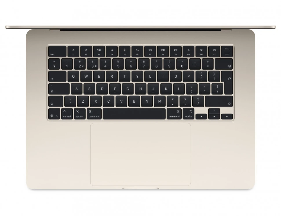 Ноутбук Apple MacBook Air 15 2025 MC6K4 (M4 10-Core GPU, 24/512GB) Сияющая звезда (Starlight)