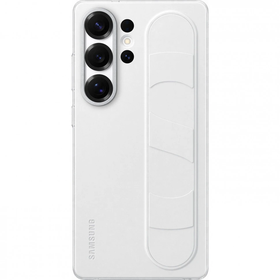 Чехол защитный Samsung Standing Grip Case для Samsung Galaxy S25 Ultra Белый