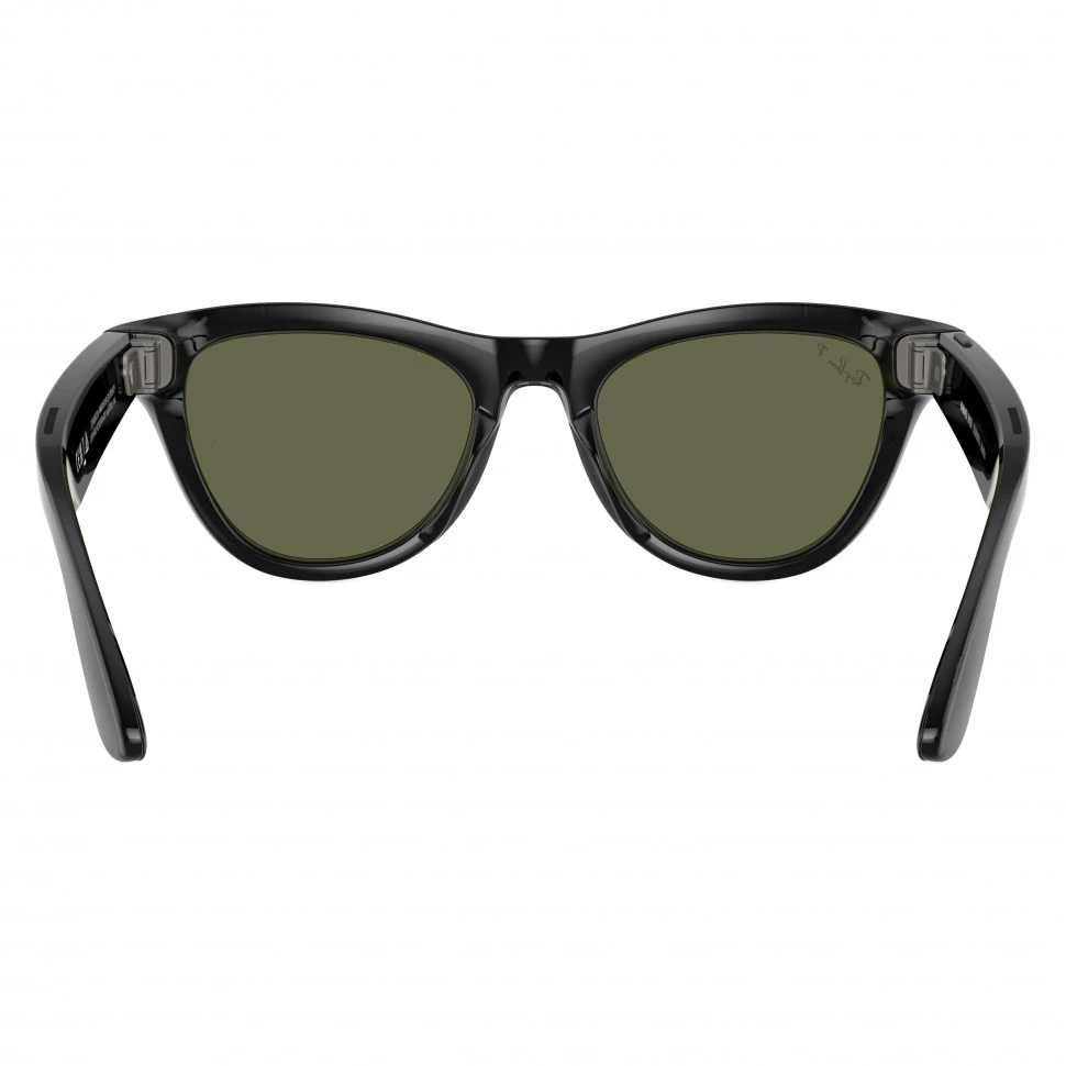 Умные очки Ray-Ban Skyler Black/G-15 Green Polarized (RW4010)