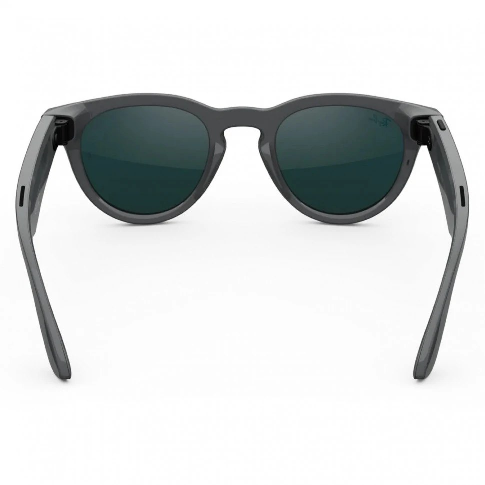 Умные очки Ray-Ban Headliner (Gen 2) Shiny Asteroid Grey Clear/Emerald Transitions (RW4013)