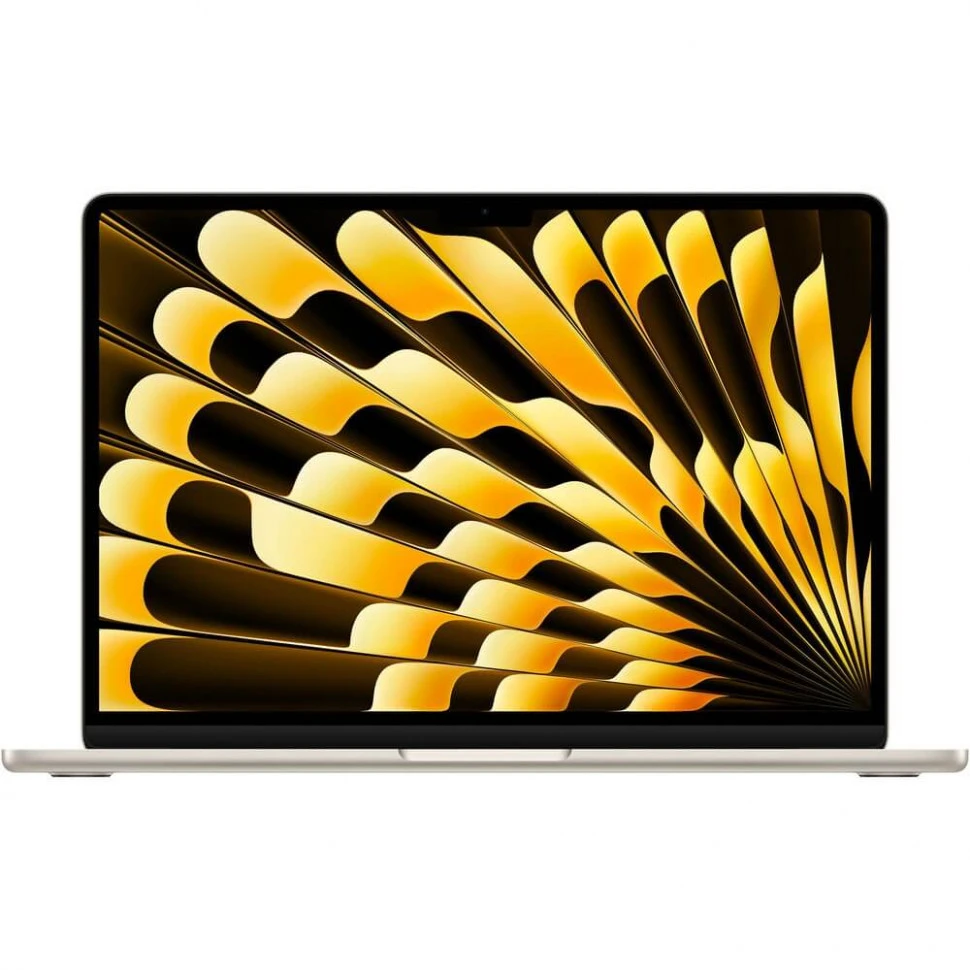 Ноутбук Apple MacBook Air 15 2024 MC9F4 (M3 10-Core GPU, 16/256GB) Сияющая звезда (Starlight)