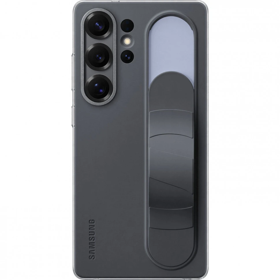 Чехол защитный Samsung Standing Grip Case для Samsung Galaxy S25 Ultra Черный