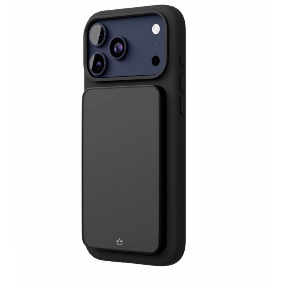 Чехол защитный VLP Aster Pro Case MagSafe для iPhone 17 Pro Max Черный