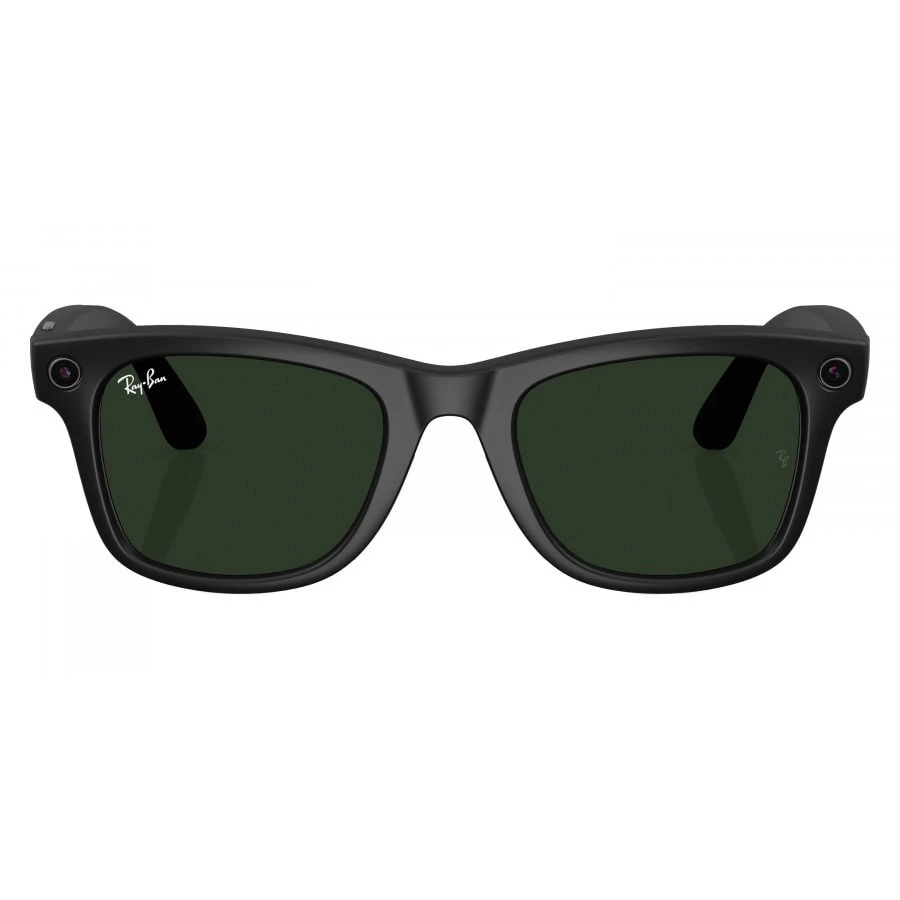 Умные очки Ray-Ban Wayfarer Black/Graphite Green (RW4008)