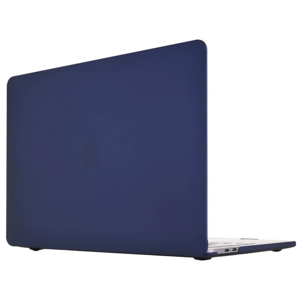 Чехол защитный VLP Plastic Case для MacBook Pro 13 (M2) Темно-синий