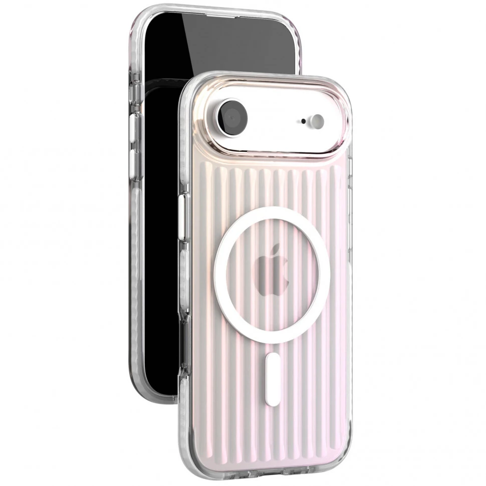 Чехол защитный VLP Pulse Case MagSafe для iPhone Air Перламутровый