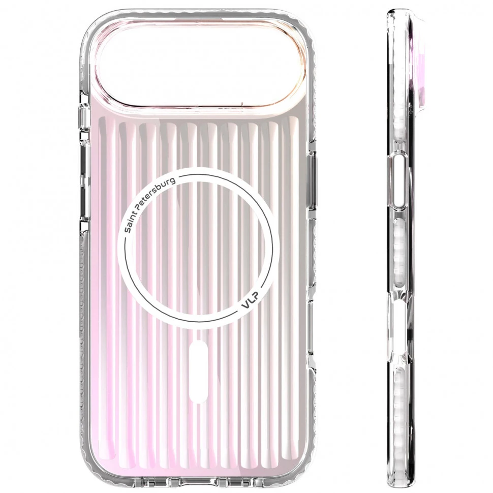 Чехол защитный VLP Pulse Case MagSafe для iPhone Air Перламутровый