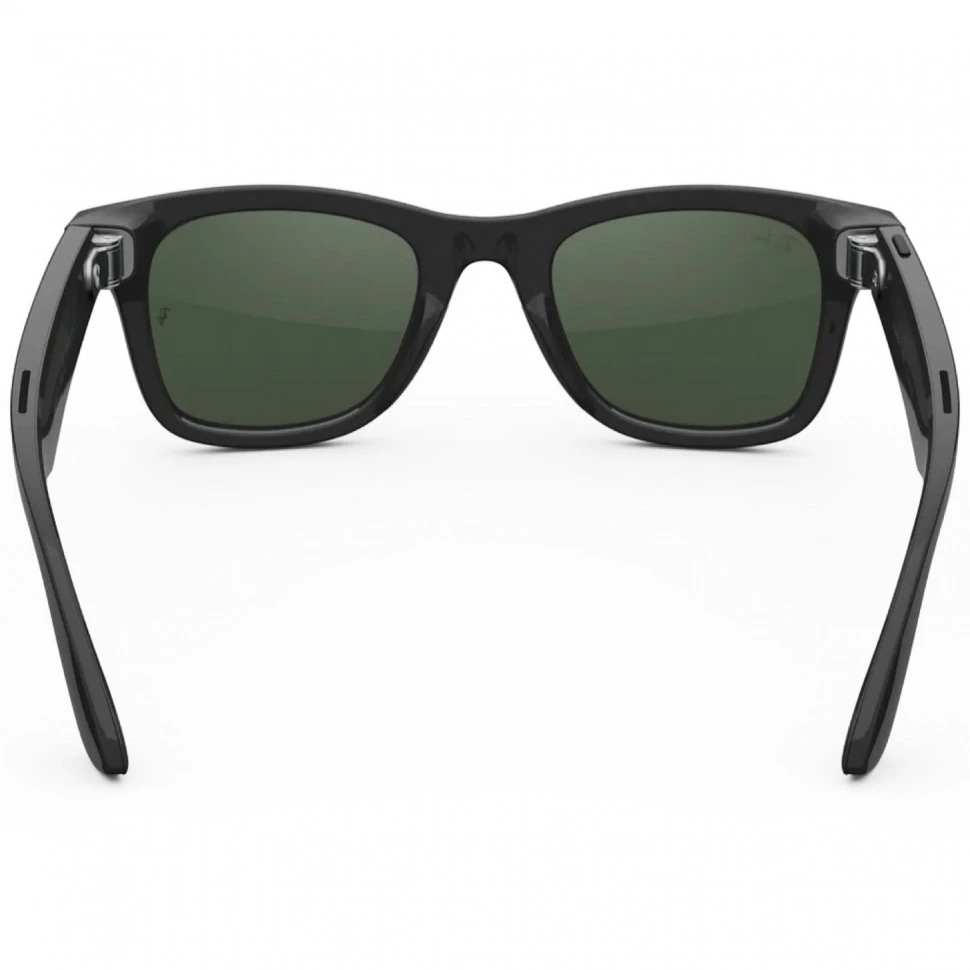 Умные очки Ray-Ban Wayfarer (Gen 2) Shiny Black Clear/Graphite Green Transitions (M)