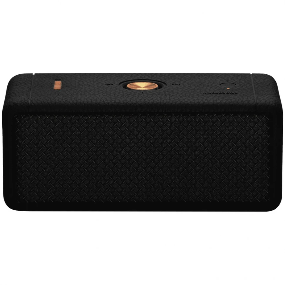 Портативная акустика Marshall Emberton II Черная латунь (Black & Brass)