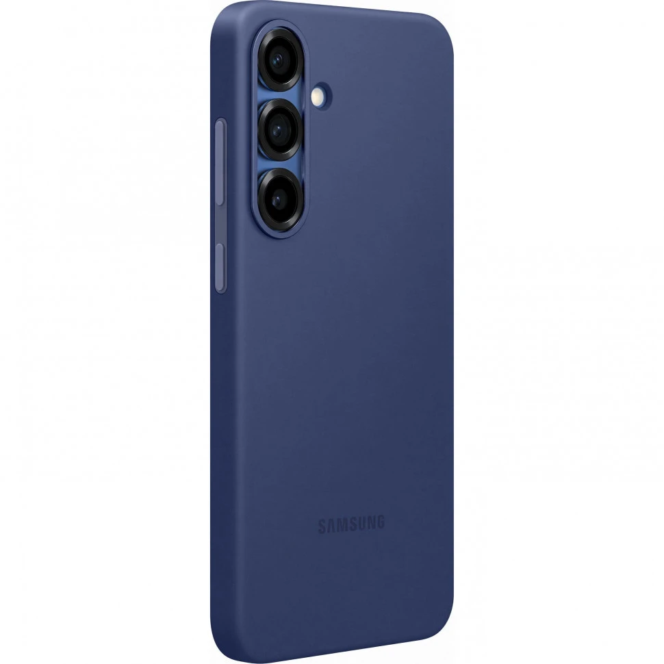 Чехол защитный Samsung Silicone Case для Samsung Galaxy S25 Синий