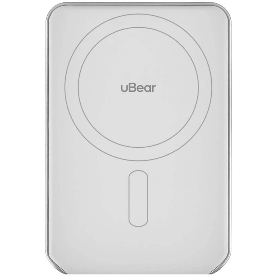 Внешний аккумулятор uBear Backup Magnetic Power Bank 5000 мАч Серый