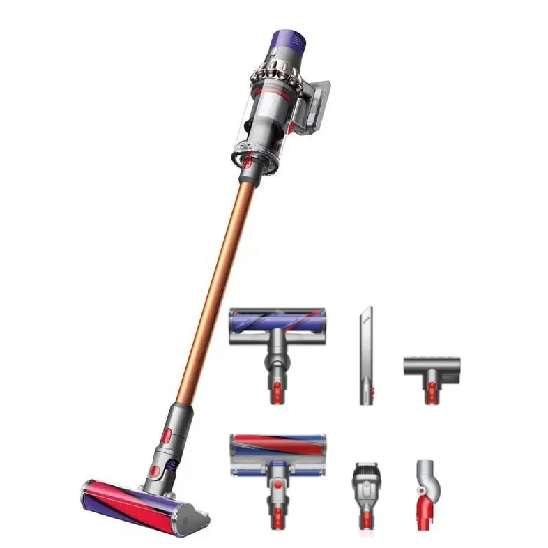 Вертикальный беспроводной пылесос Dyson Cyclone V10 Absolute (SV27) Nickel/Copper (Вилка CN)