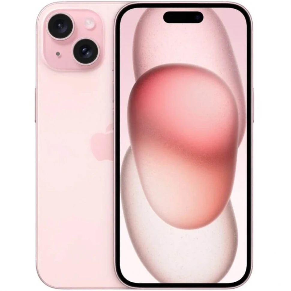 Смартфон Apple iPhone 15 128GB Розовый (Pink) DualSim