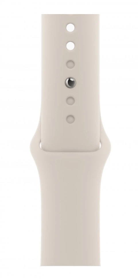 Умные часы Apple Watch SE 2023 44mm Starlight Aluminum Case with Starlight Sport Band (S/M)