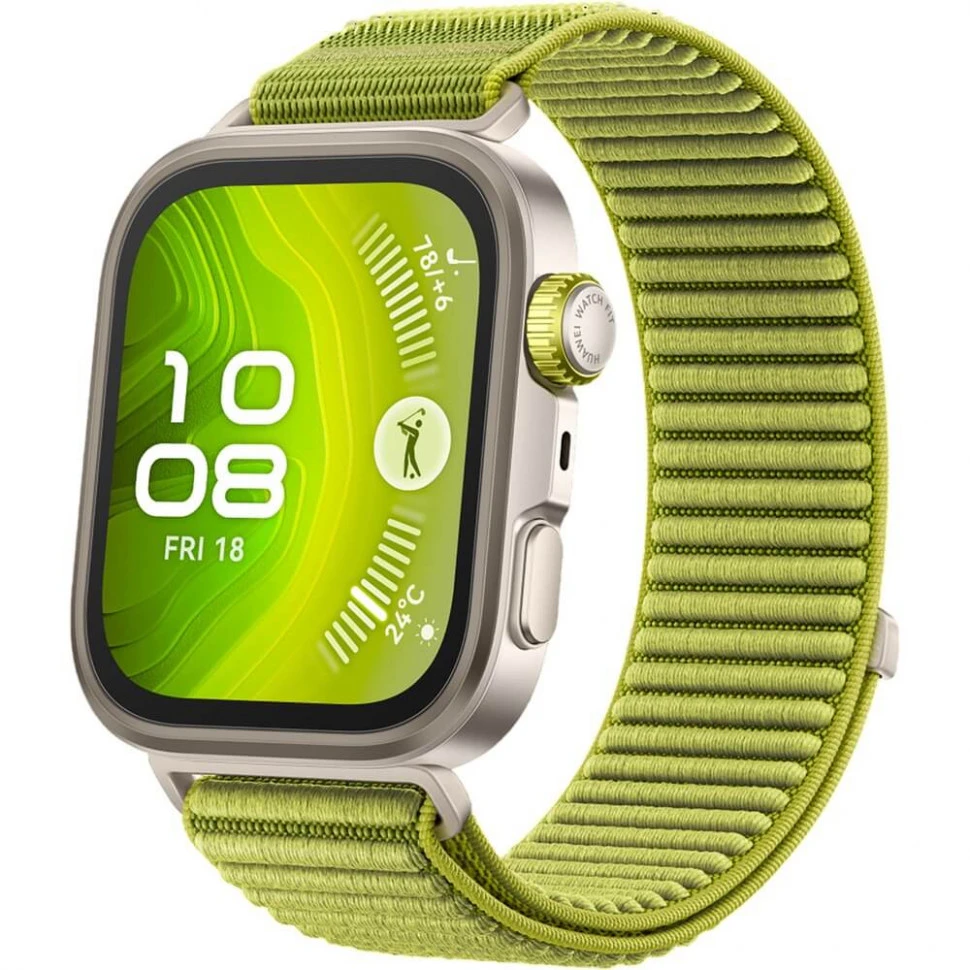 Умные часы HUAWEI Watch FIT 4 Pro Зеленый (Green)