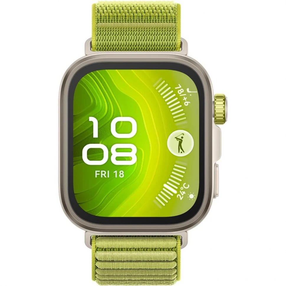 Умные часы HUAWEI Watch FIT 4 Pro Зеленый (Green)