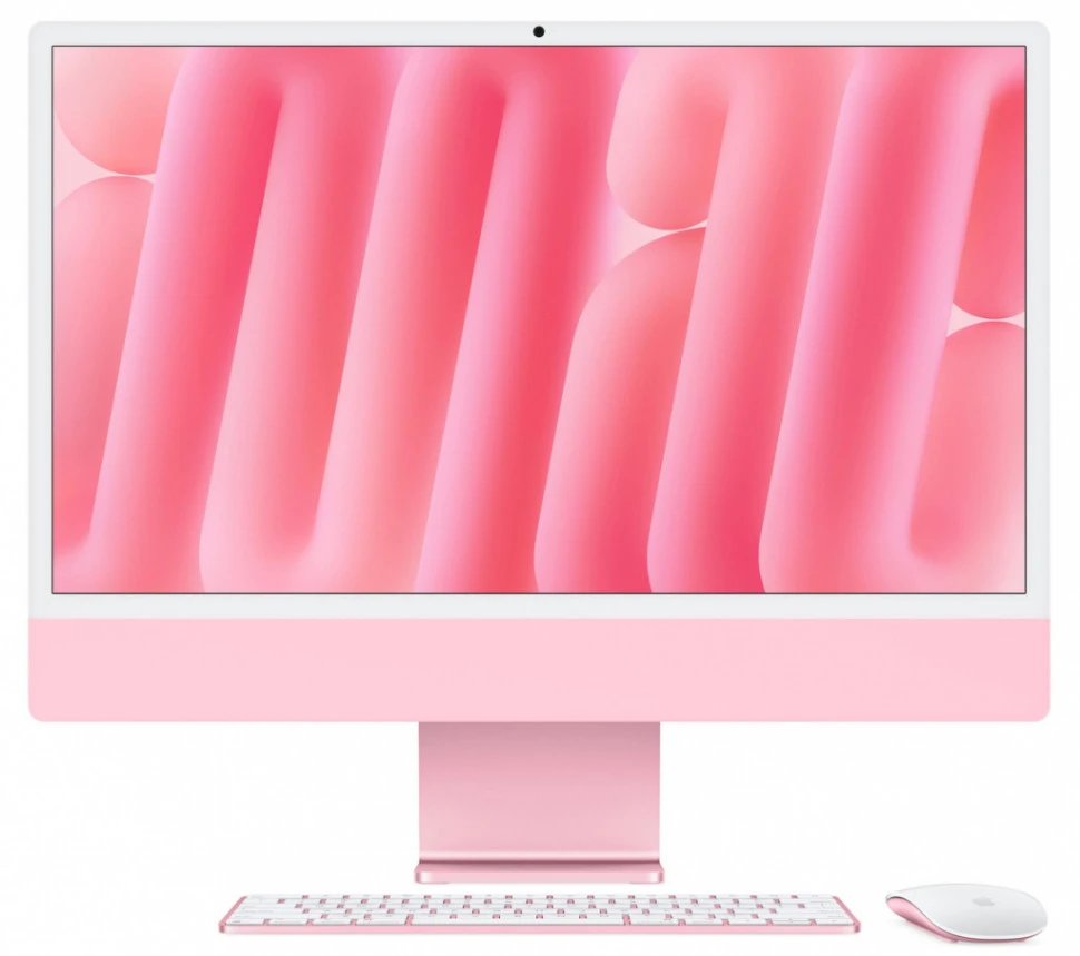 Моноблок Apple iMac 24" 2024 Retina 4.5K MD2U4 (М4 10-core GPU, 24/512GB) Розовый