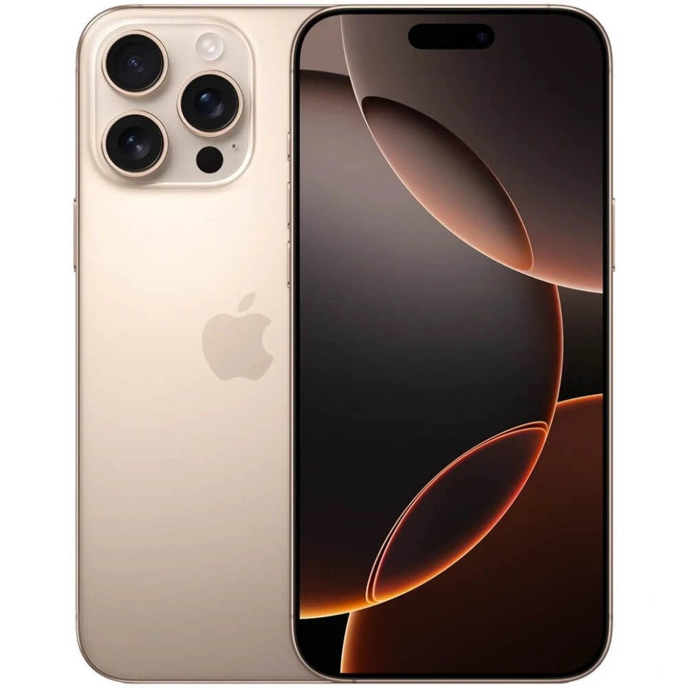 Смартфон Apple iPhone 16 Pro Max 256GB Пустынный титан (Desert Titanium)
