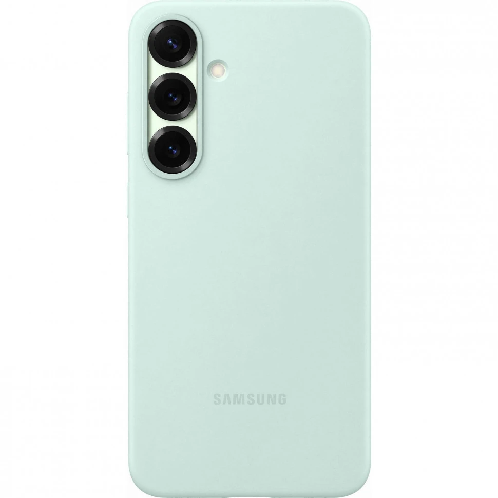 Чехол защитный Samsung Silicone Case для Samsung Galaxy S25+ Мятный