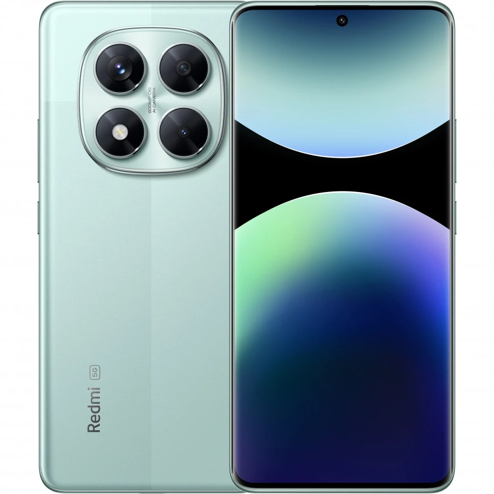 Смартфон Xiaomi Redmi Note 14 Pro 5G 12/512GB Зеленый (Coral Green)