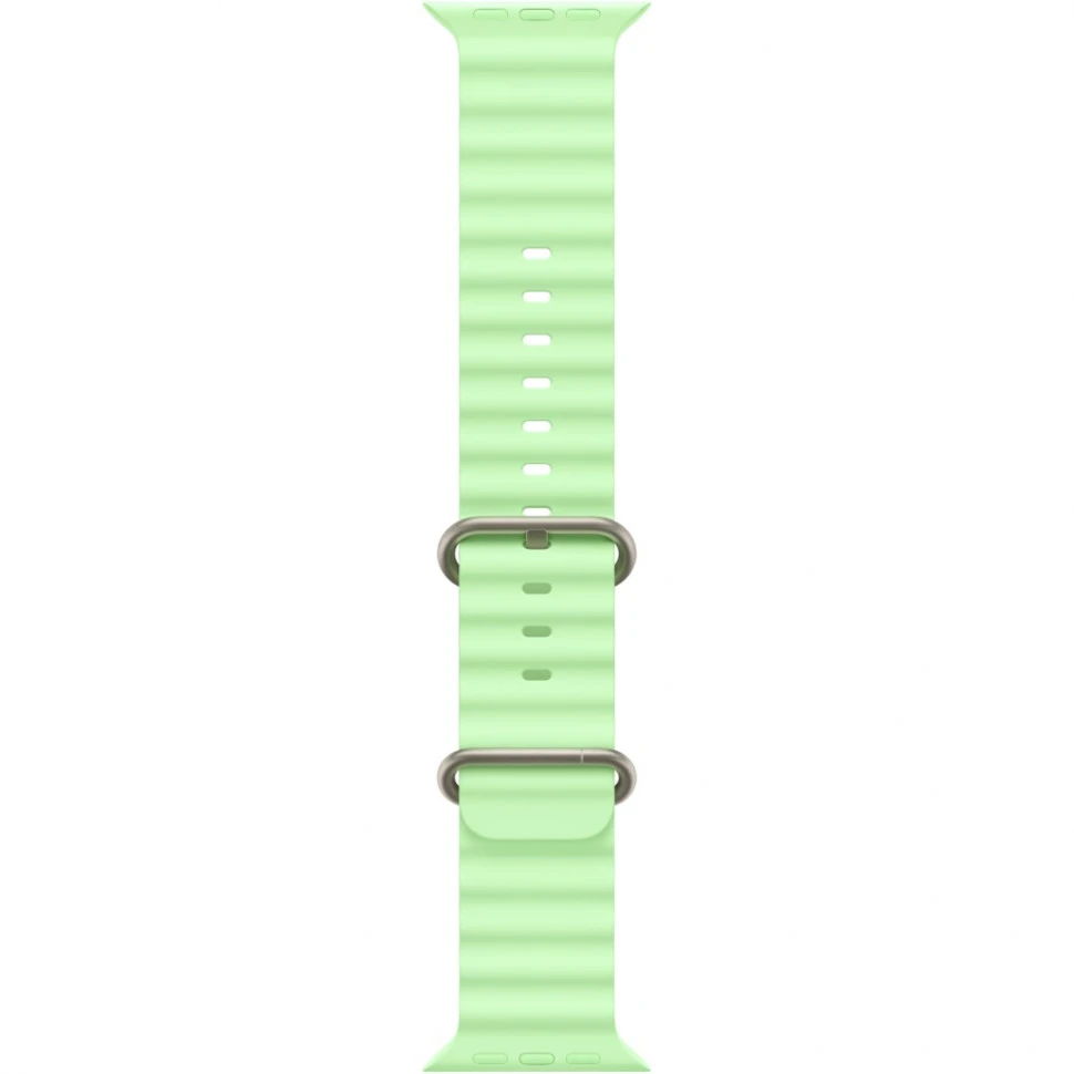 Умные часы Apple Watch Ultra 3 2025 49mm Natural Titanium Case with Neon Green Ocean Band