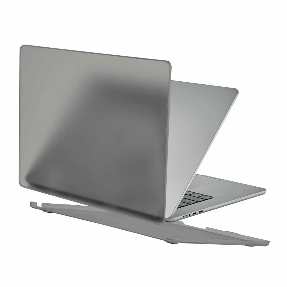 Чехол защитный uBear Ice Case для MacBook Air 13 (M2/M3/M4) Черный