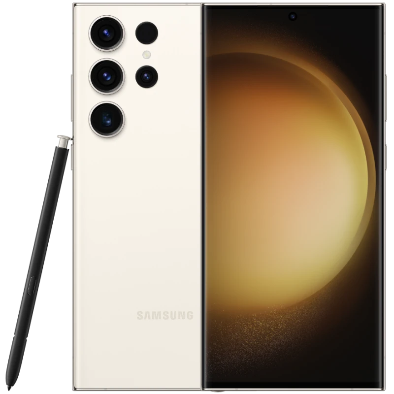 Смартфон Samsung Galaxy S23 Ultra 8/256GB Бежевый (Cream)
