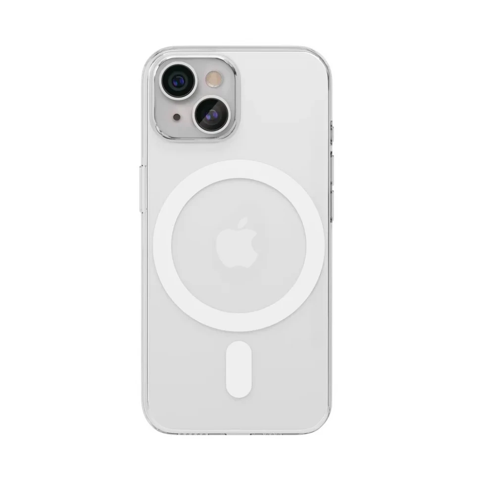 Чехол защитный VLP Crystal Case MagSafe для iPhone 14 Plus Прозрачный