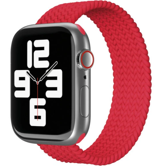 Ремешок VLP Braided Band для Apple Watch 40/41/42mm (S/M) Красный