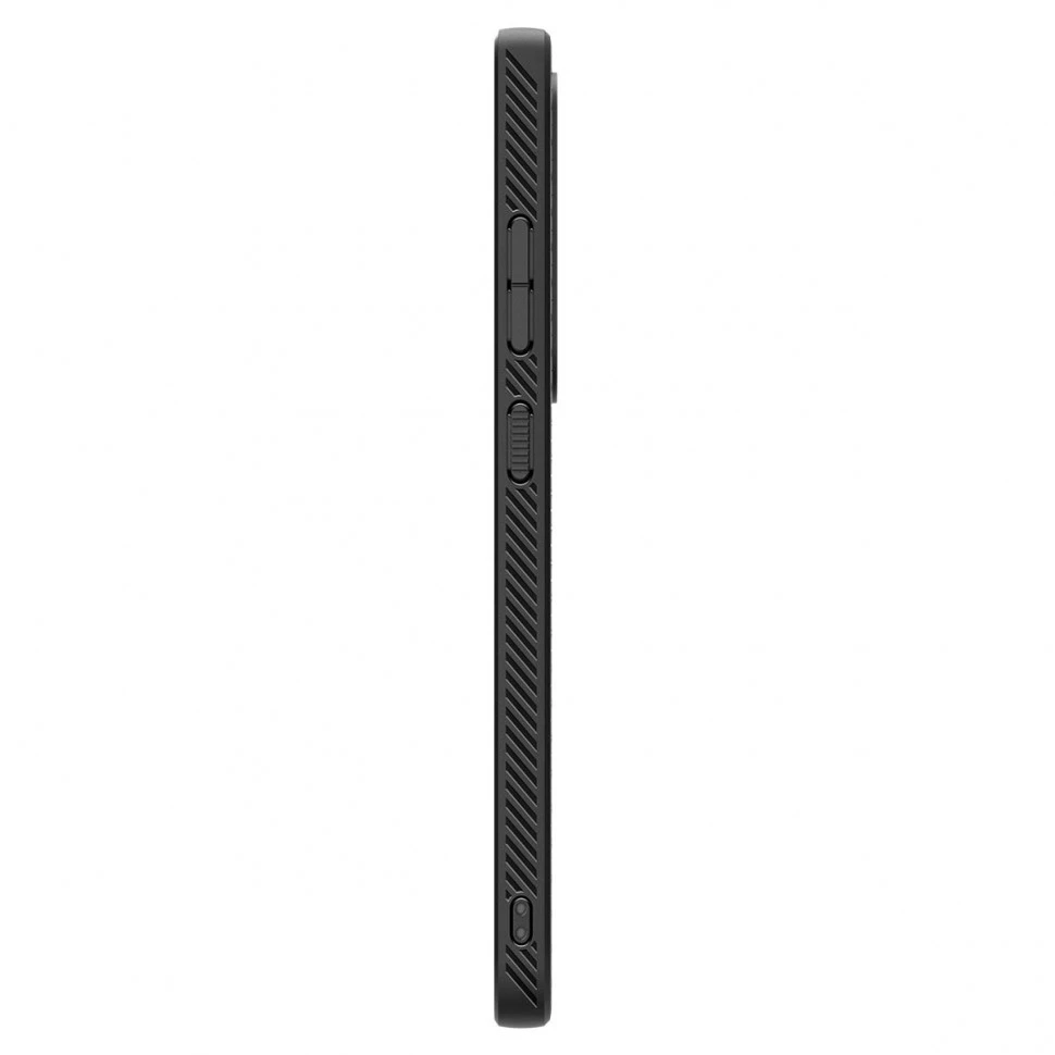 Чехол защитный Spigen Liquid Air для Samsung Galaxy S25 Ultra Черный (Matte Black)