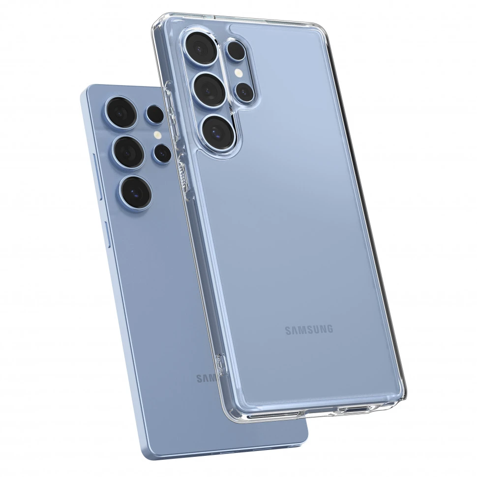 Чехол защитный Spigen Ultra Hybrid для Samsung Galaxy S25 Ultra Прозрачный