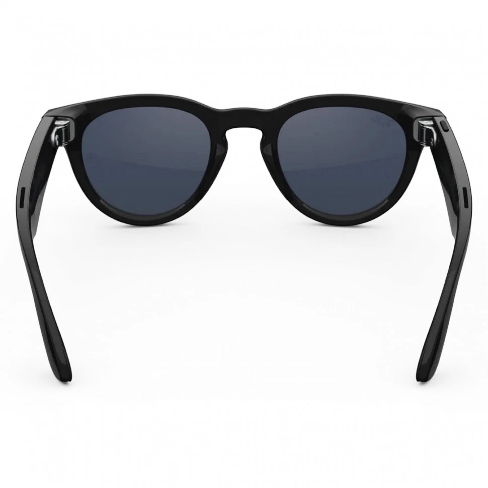 Умные очки Ray-Ban Headliner (Gen 2) Shiny Black Clear/Sapphire Transitions (RW4013)