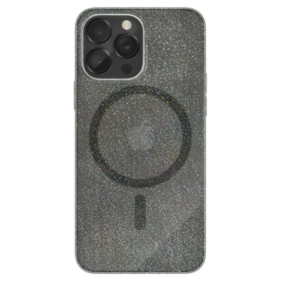 Чехол защитный VLP Starlight Case MagSafe для iPhone 14 Pro Черный