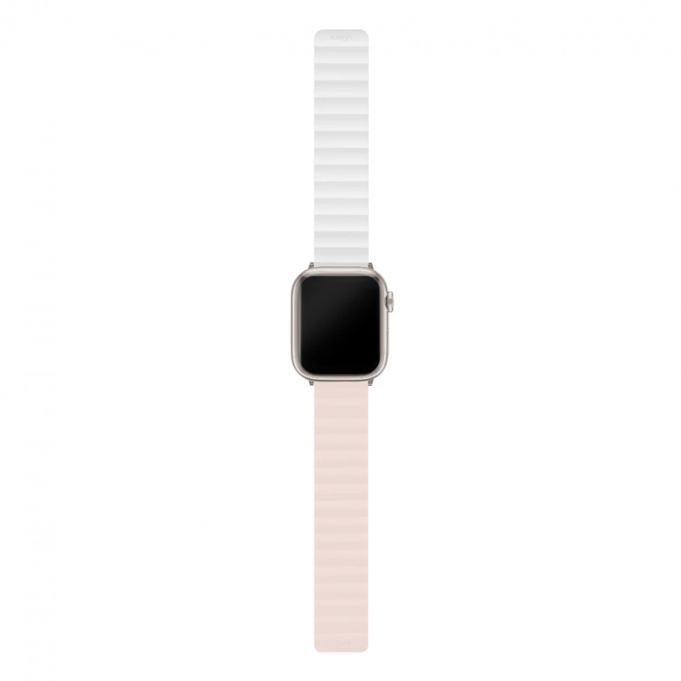 Ремешок uBear Mode для Apple Watch 40/41/42mm (S/M) Розовый/Бежевый