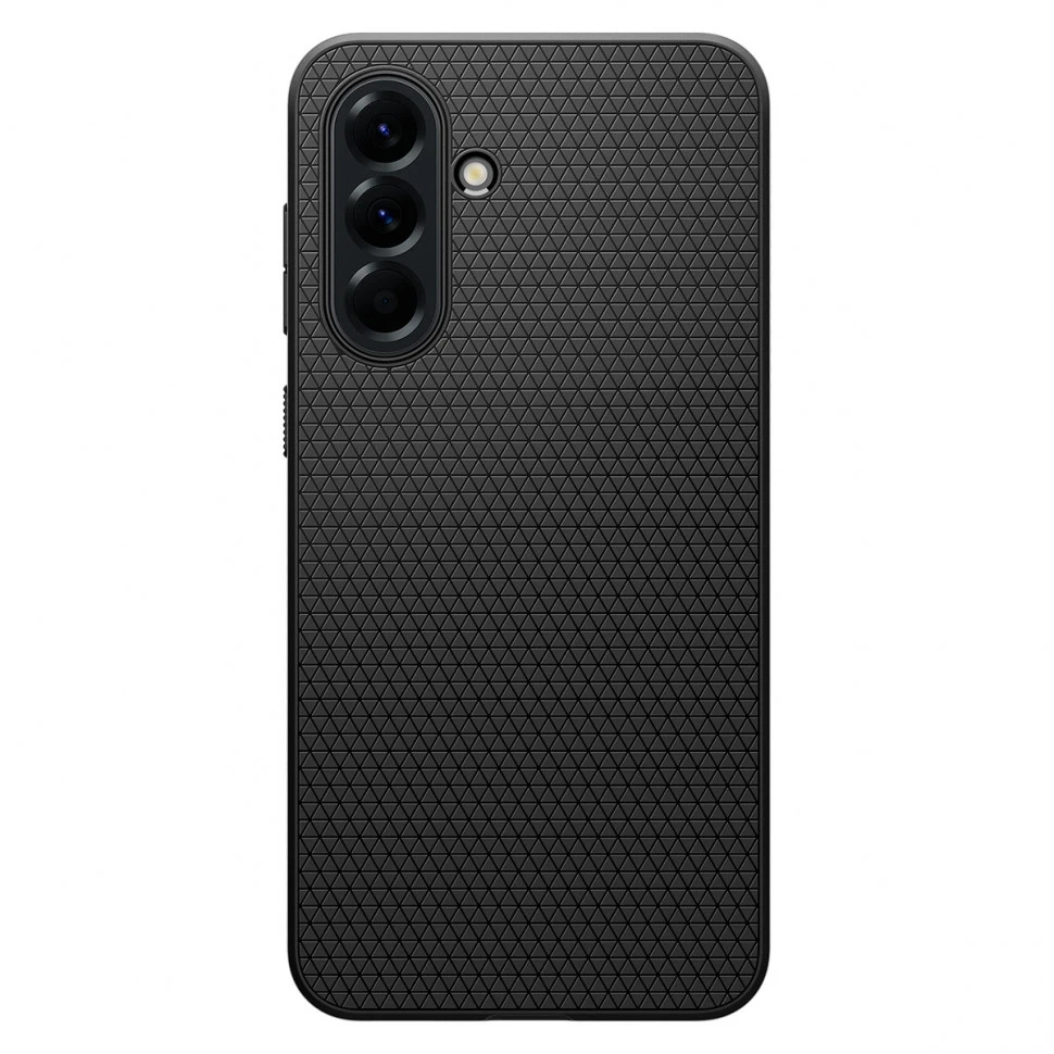 Чехол защитный Spigen Liquid Air для Samsung Galaxy A56 Черный (Matte Black)