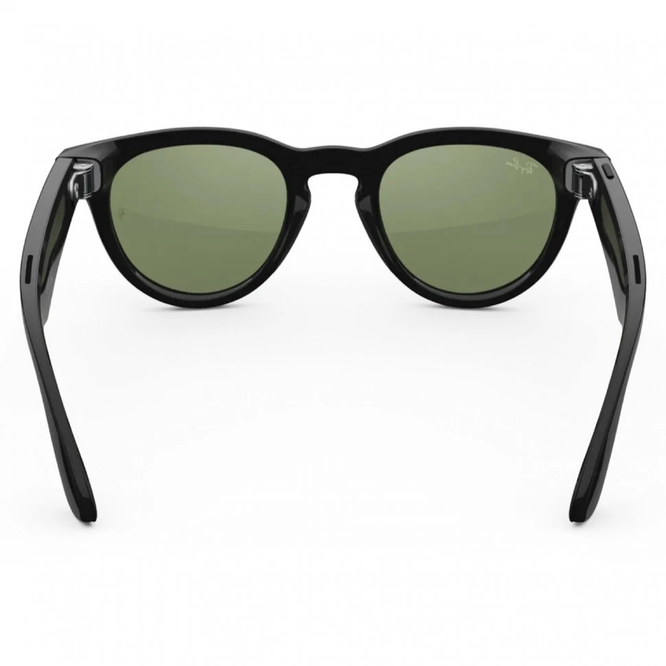 Умные очки Ray-Ban Headliner (Gen 2) Shiny Black G-15 Green (RW4013)