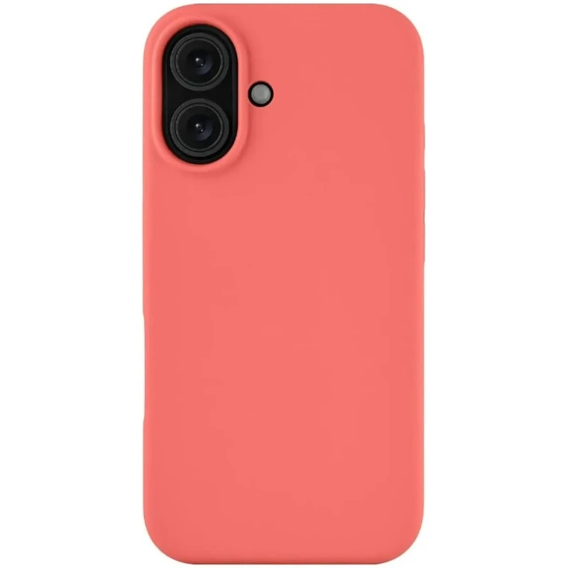 Чехол защитный uBear Touch Mag Case для iPhone 16 Коралловый