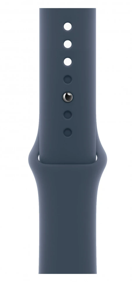 Умные часы Apple Watch SE 2023 44mm Silver Aluminum Case with Sport Band Storm Blue (S/M)