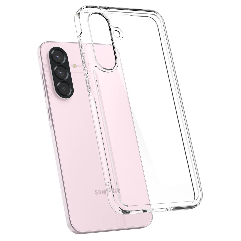 Чехол защитный Spigen Ultra Hybrid для Samsung Galaxy A56 Прозрачный