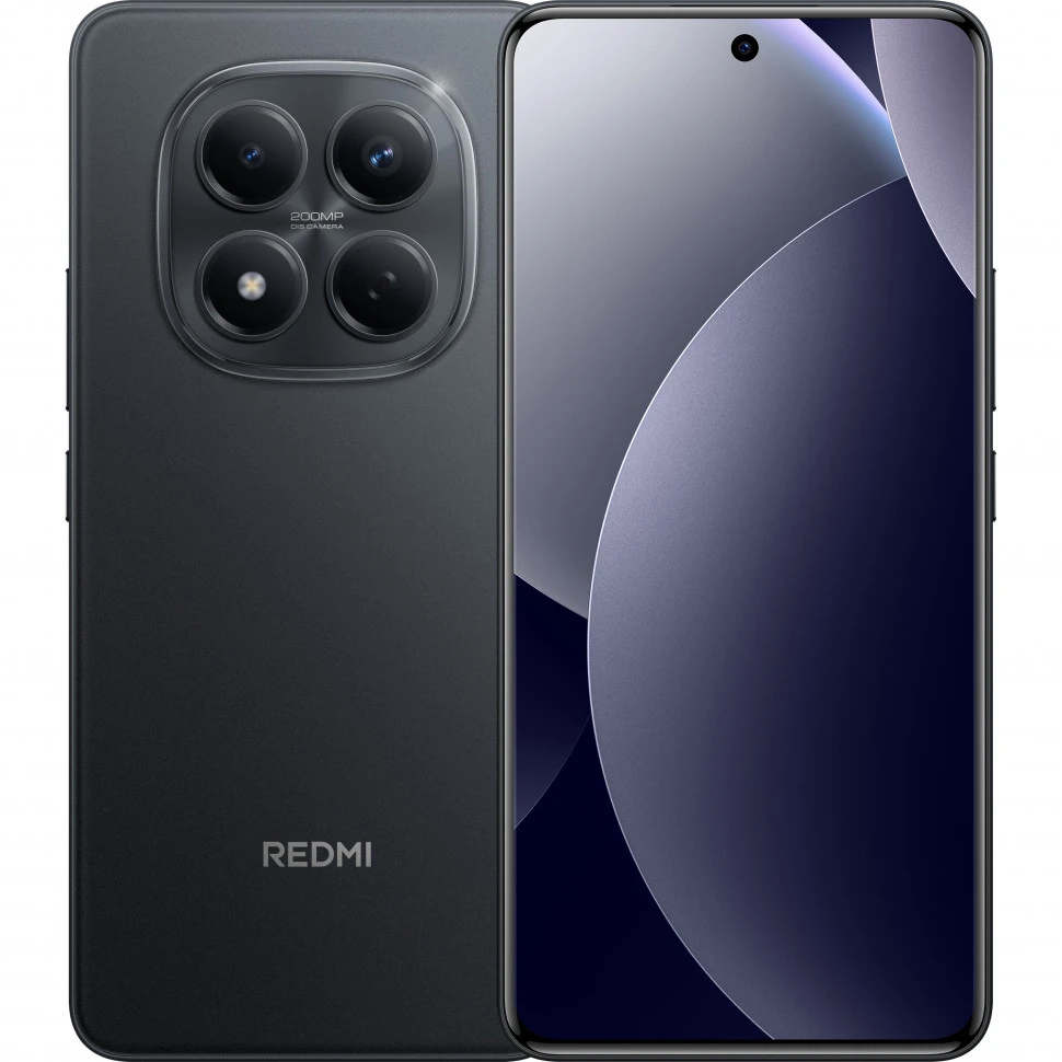 Смартфон Xiaomi Redmi Note 15 Pro 4G 12/256GB Черный (Midnight Black)